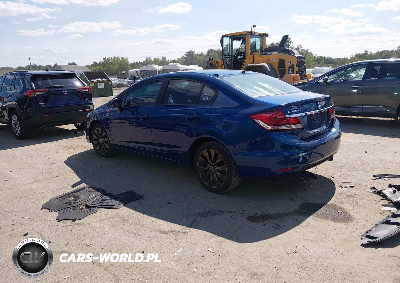 2014 Honda Civic Lx VIN:19XFB2F52EE216658 - 3