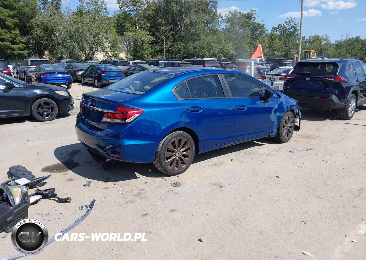 2014 Honda Civic Lx VIN:19XFB2F52EE216658 - 4
