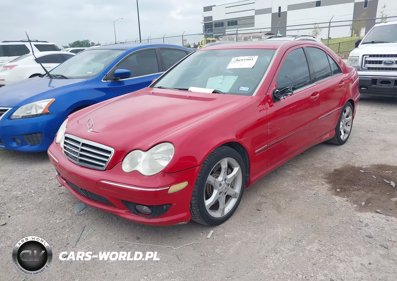 2007 Mercedes-Benz C 230 Sport VIN:WDBRF52H57F850329 - 2