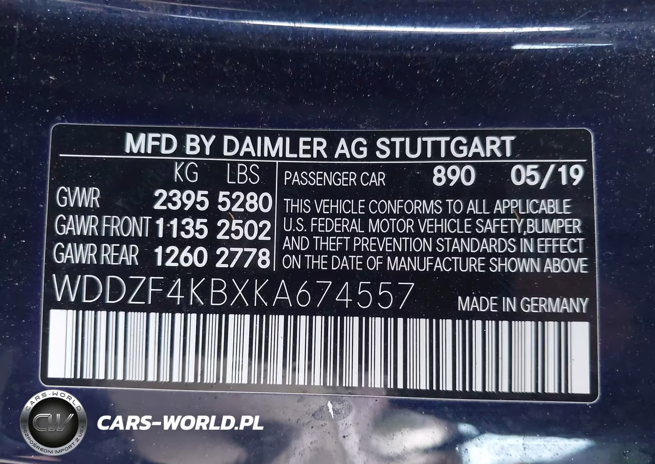 2019 Mercedes-Benz E 300 4Matic VIN:WDDZF4KBXKA674557 - 9