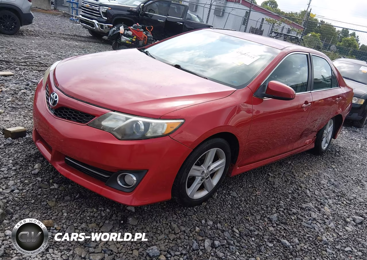 2012 Toyota Camry Se VIN:4T1BF1FK0CU567274 - 2