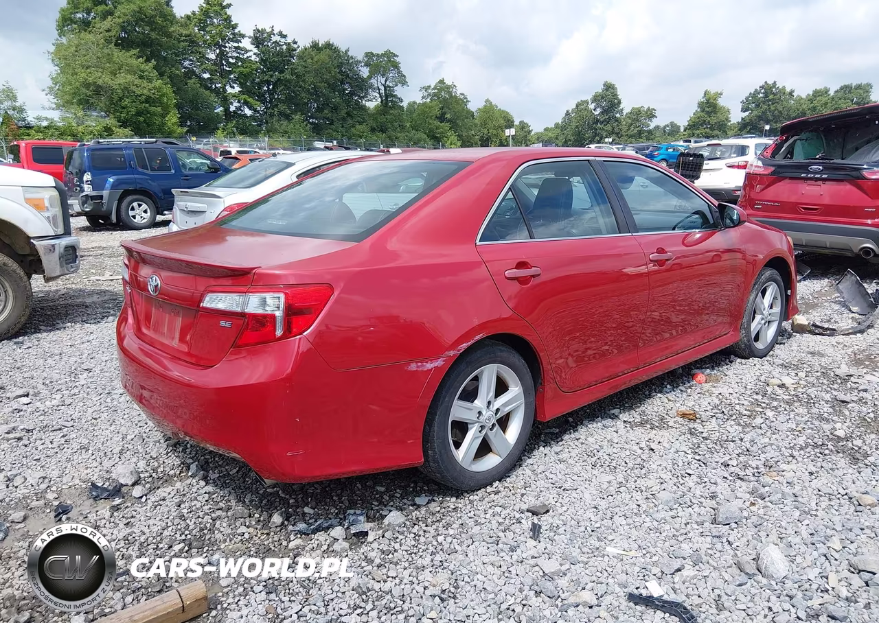 2012 Toyota Camry Se VIN:4T1BF1FK0CU567274 - 4
