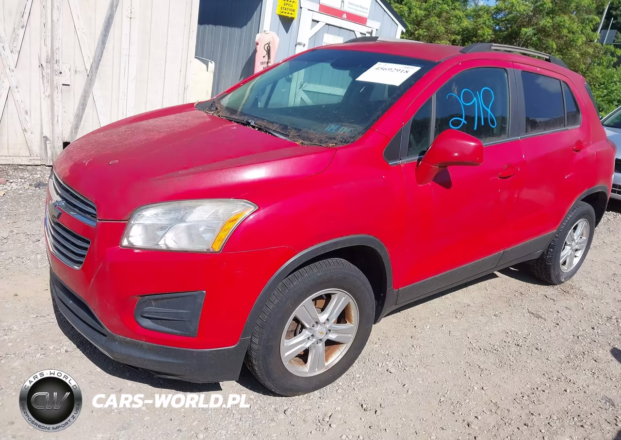 2015 Chevrolet Trax Lt VIN:KL7CJRSB3FB204850 - 2