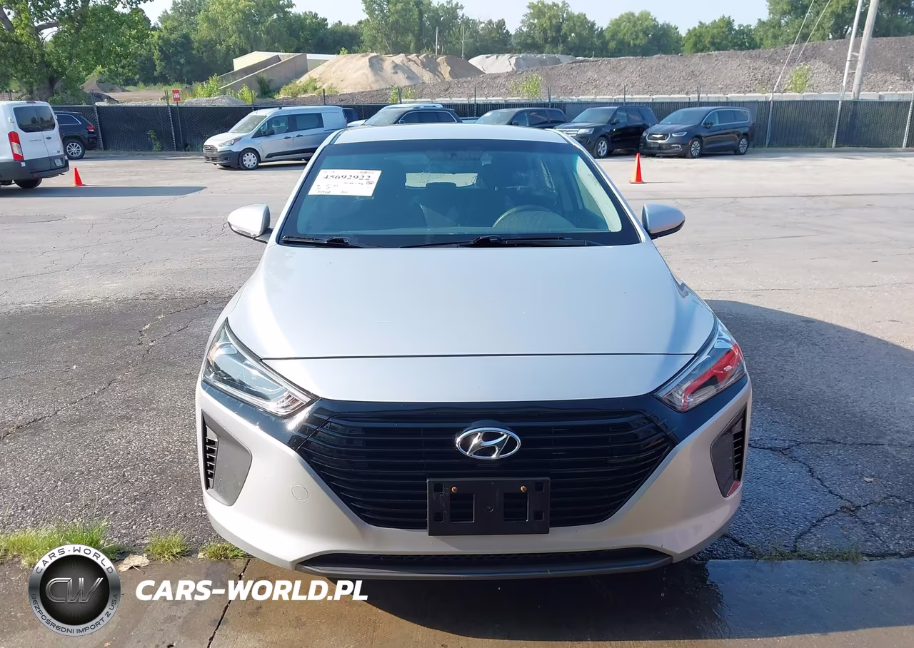2019 Hyundai Ioniq Hybrid Blue VIN:KMHC65LC1KU106804 - 17
