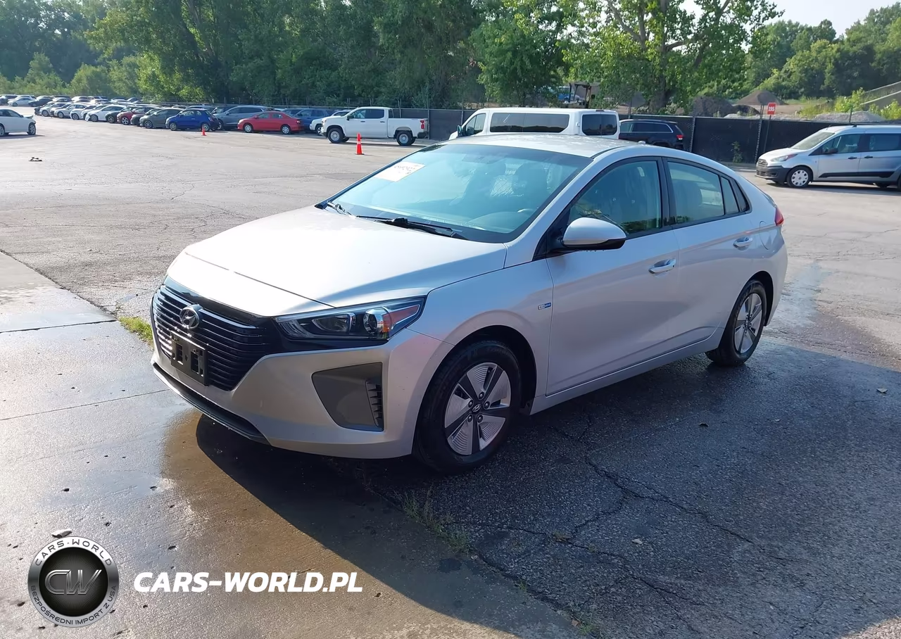 2019 Hyundai Ioniq Hybrid Blue VIN:KMHC65LC1KU106804 - 2