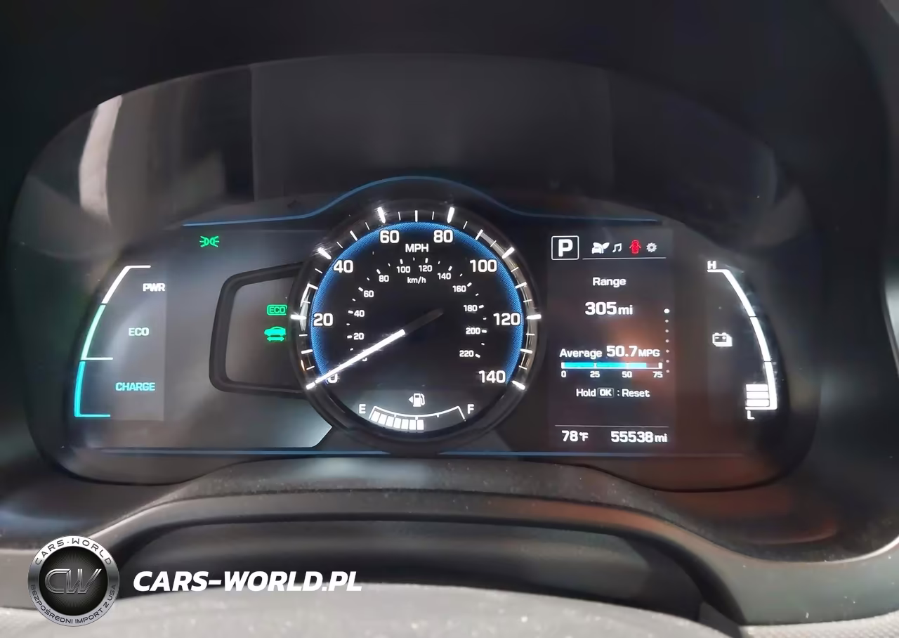 2019 Hyundai Ioniq Hybrid Blue VIN:KMHC65LC1KU106804 - 7