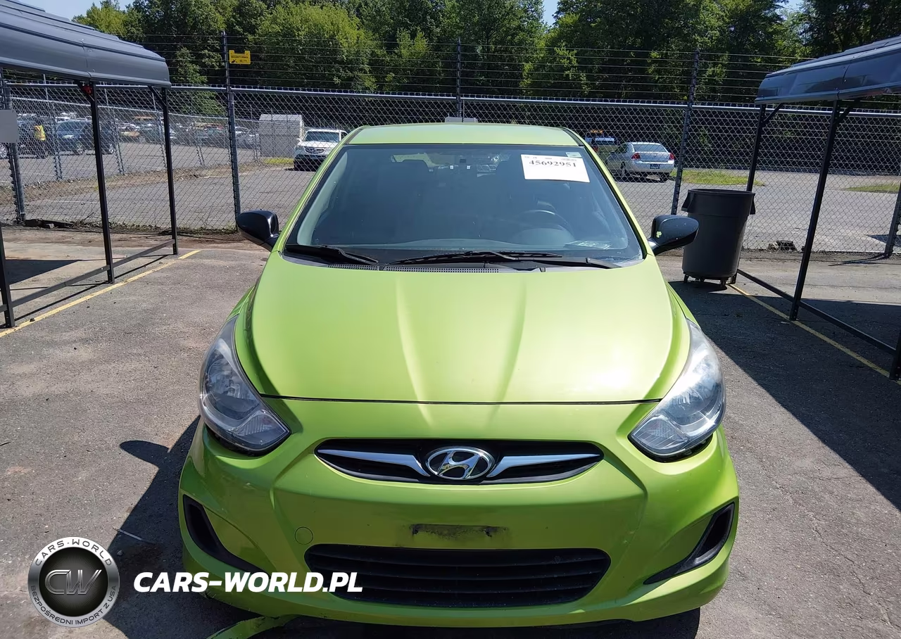 2012 Hyundai Accent Gs VIN:KMHCT5AE0CU052989 - 12