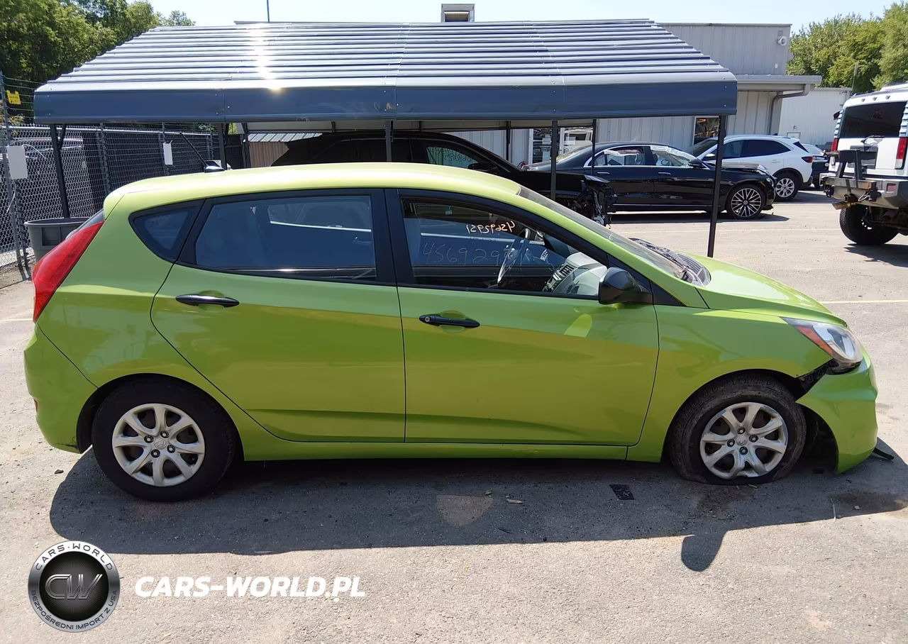 2012 Hyundai Accent Gs VIN:KMHCT5AE0CU052989 - 13