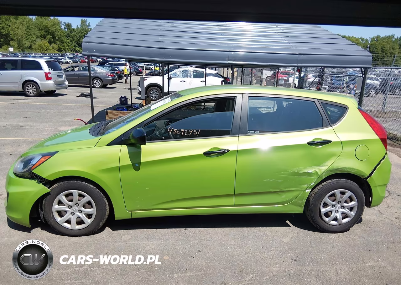 2012 Hyundai Accent Gs VIN:KMHCT5AE0CU052989 - 14