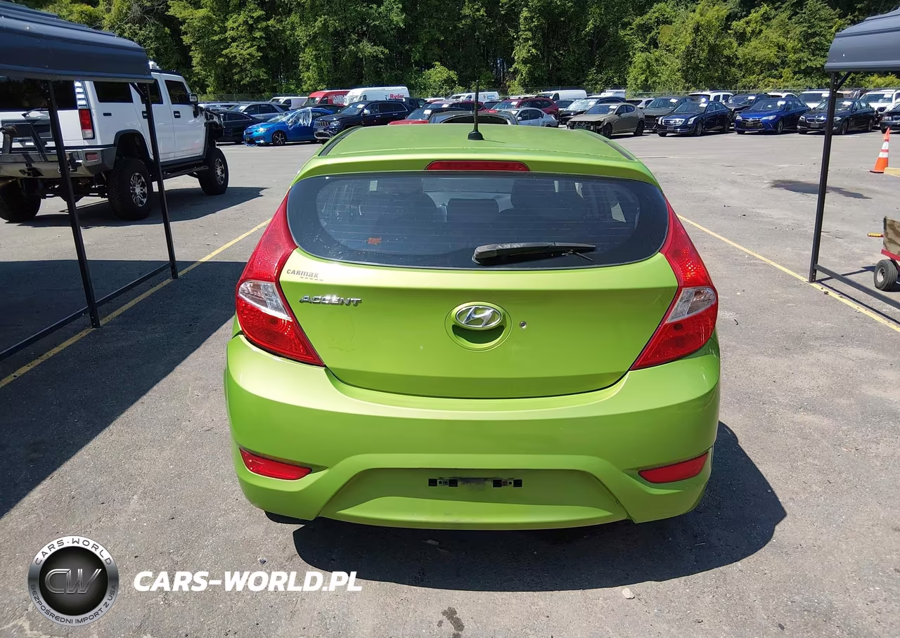 2012 Hyundai Accent Gs VIN:KMHCT5AE0CU052989 - 16
