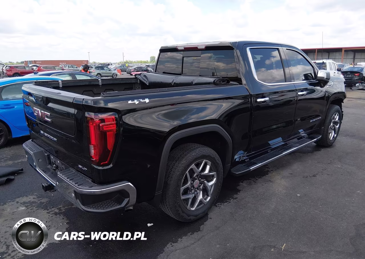 2022 GMC Sierra 1500 4Wd Short Box Slt VIN:3GTUUDED8NG511127 - 3