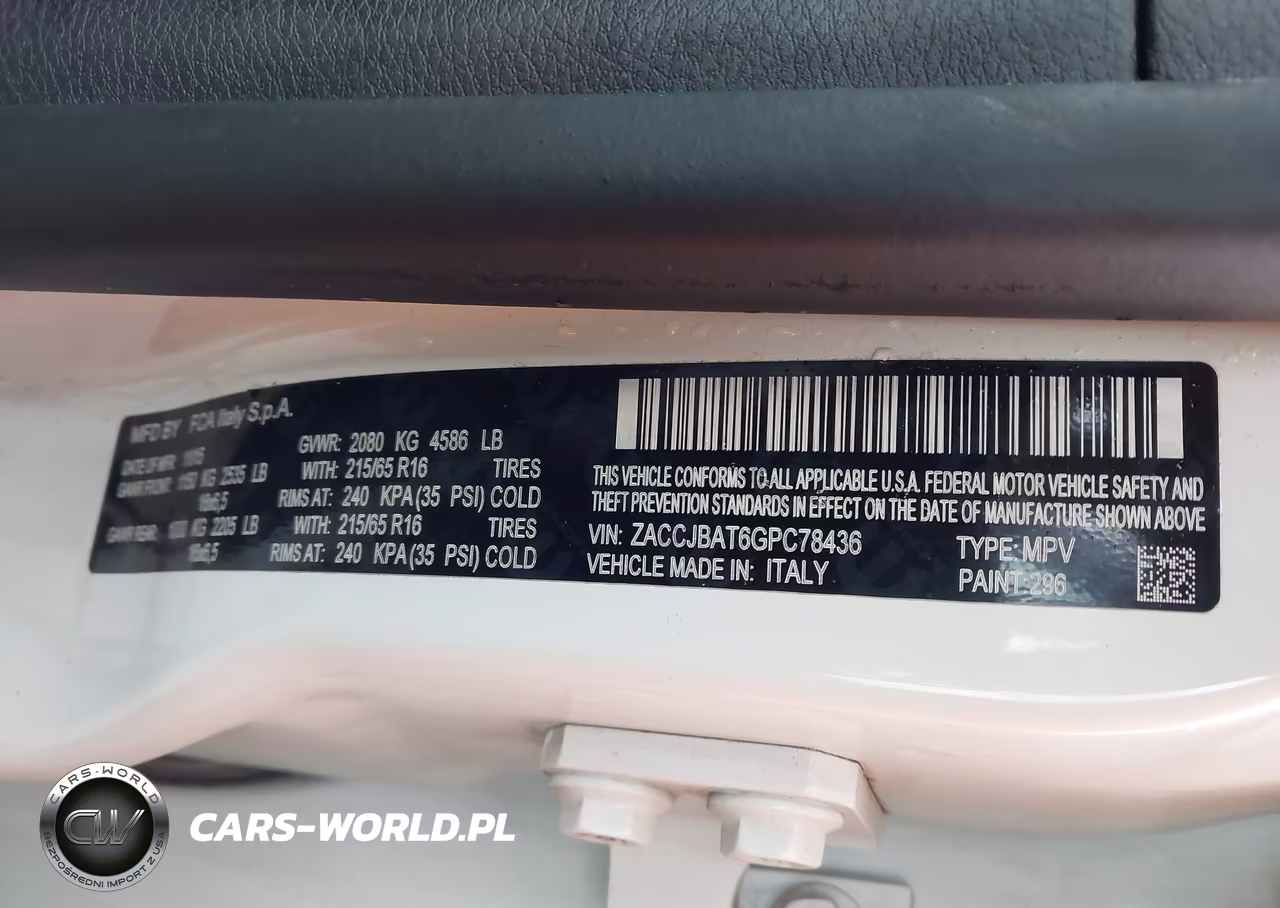 2016 Jeep Renegade Sport VIN:ZACCJBAT6GPC78436 - 9