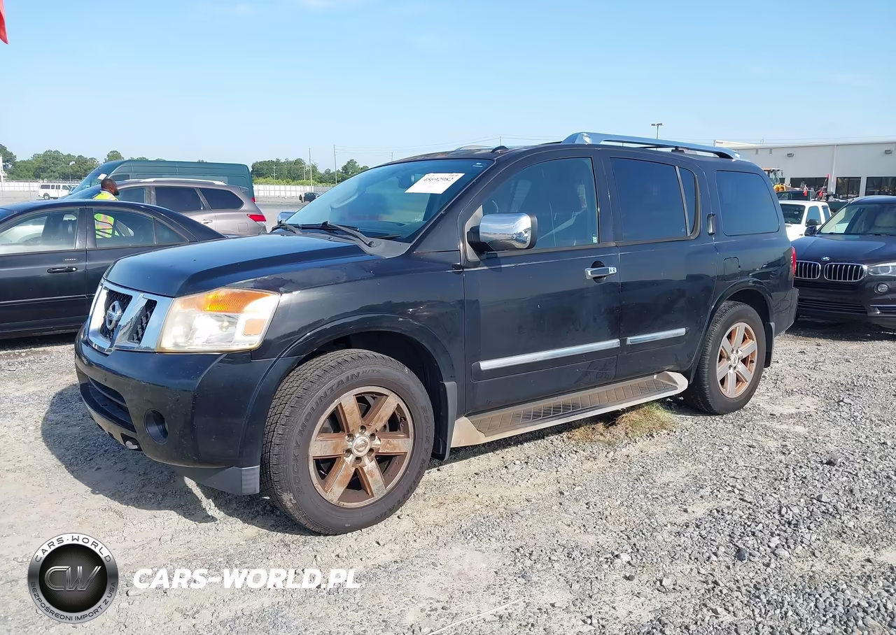 2011 Nissan Armada Platinum VIN:5N1BA0ND7BN616880 - 2