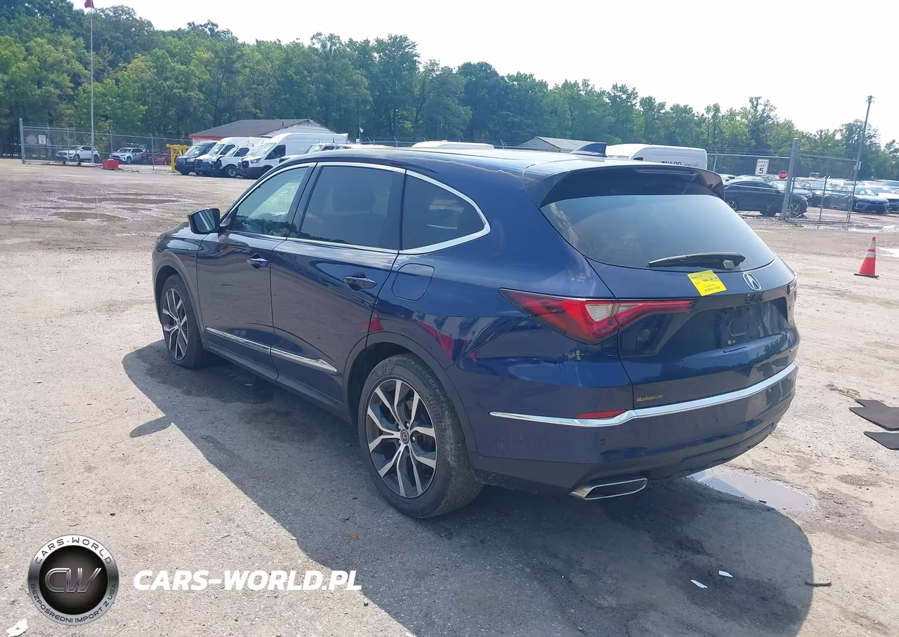 2022 Acura Mdx Technology Package VIN:5J8YE1H41NL006107 - 3