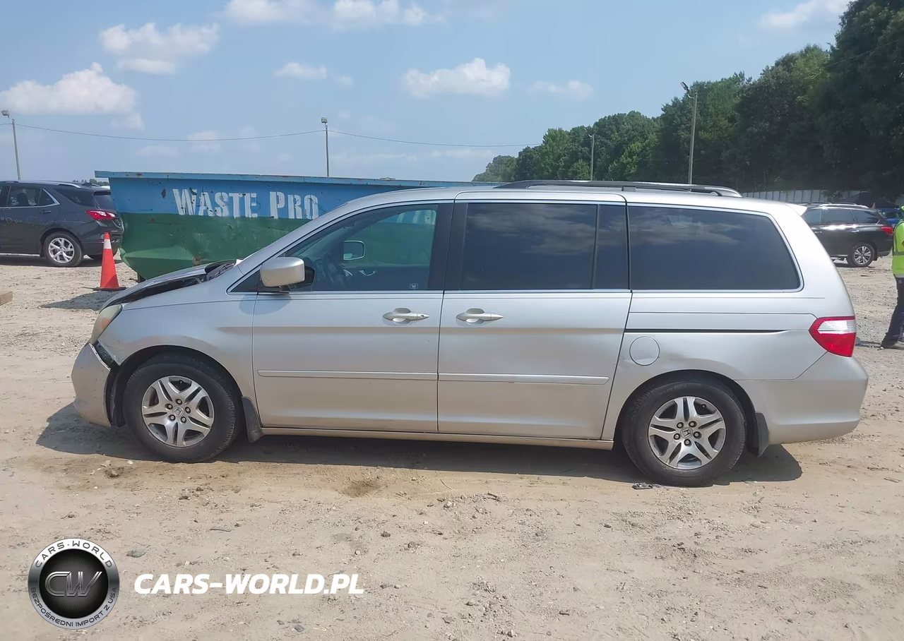 2007 Honda Odyssey Ex-L VIN:5FNRL38787B400255 - 14