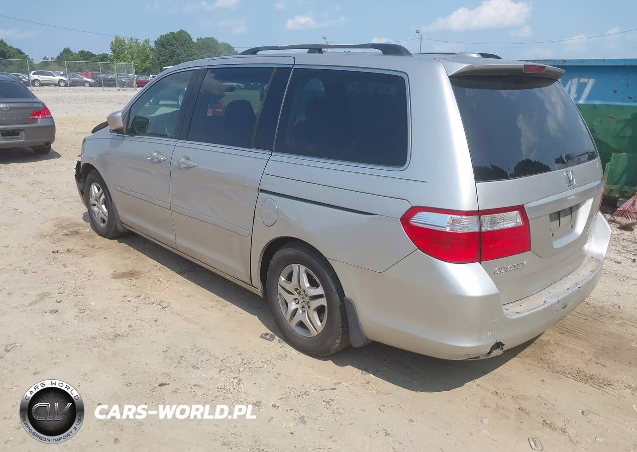 2007 Honda Odyssey Ex-L VIN:5FNRL38787B400255 - 3