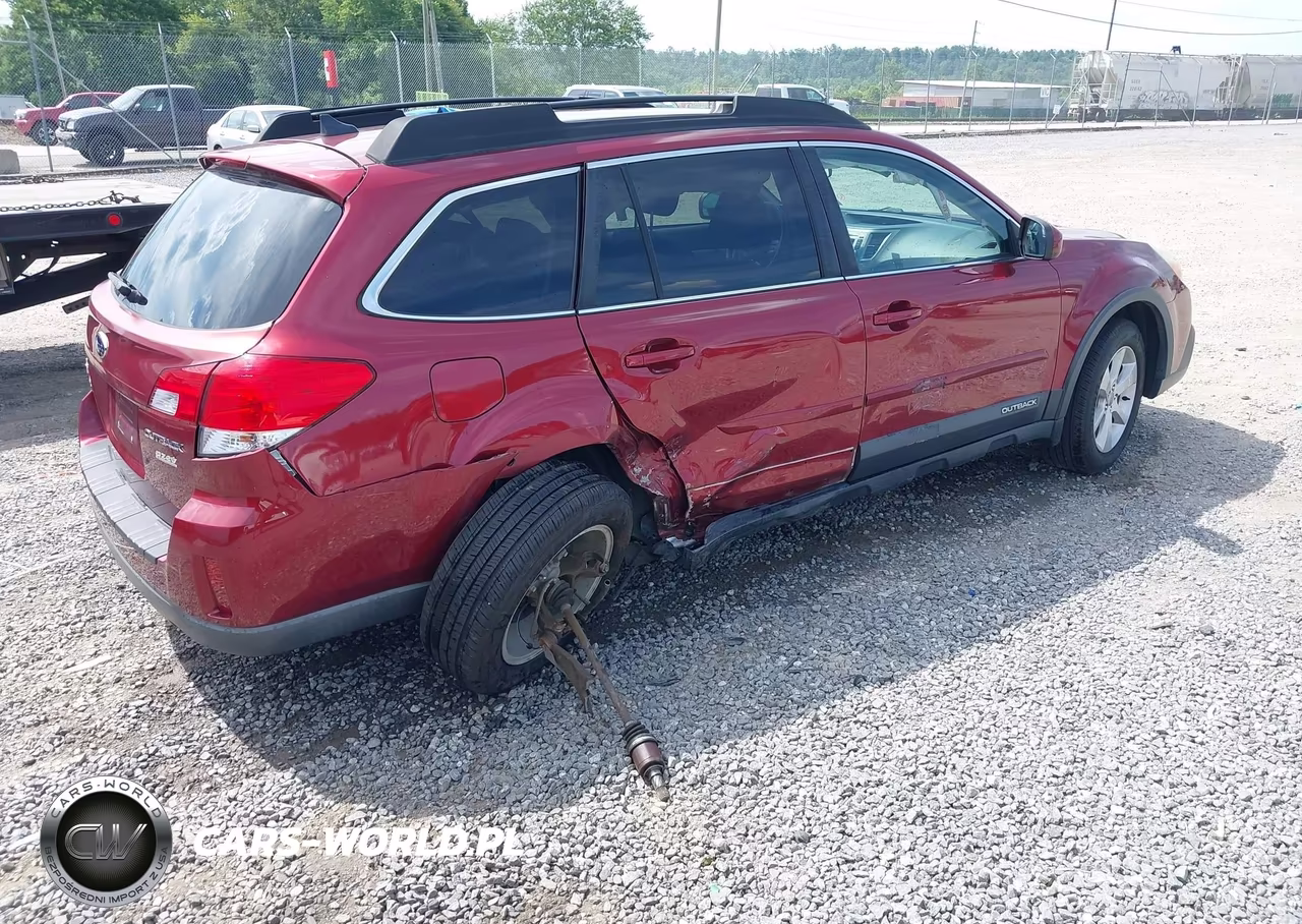 2014 Subaru Outback 2.5I Premium VIN:4S4BRBCC9E3223168 - 4