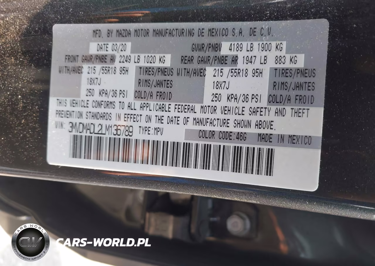 2020 Mazda Cx-30 Preferred Package VIN:3MVDMADL2LM136789 - 9