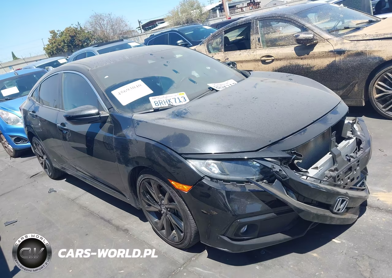 2020 Honda Civic Sport VIN:2HGFC2F89LH535081 - 1