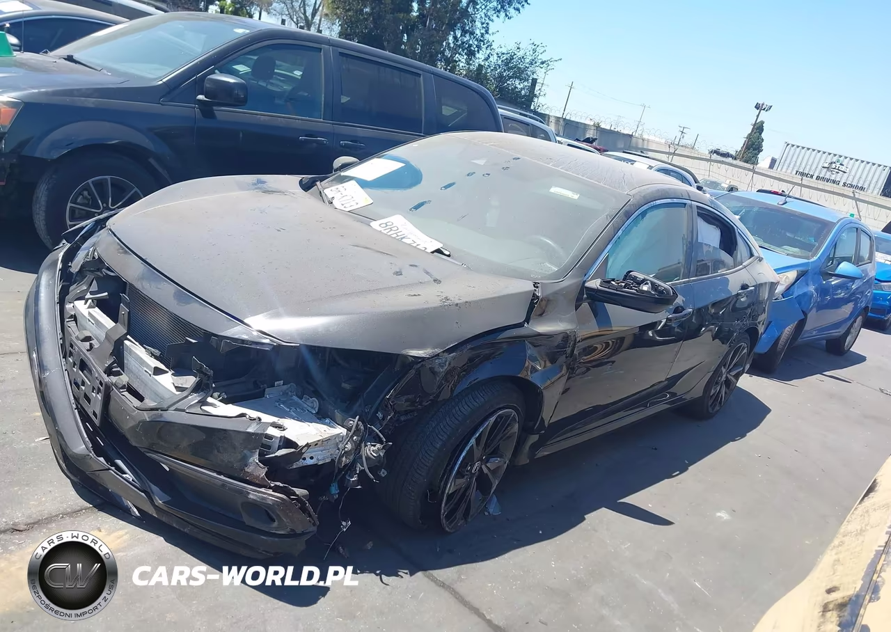 2020 Honda Civic Sport VIN:2HGFC2F89LH535081 - 2