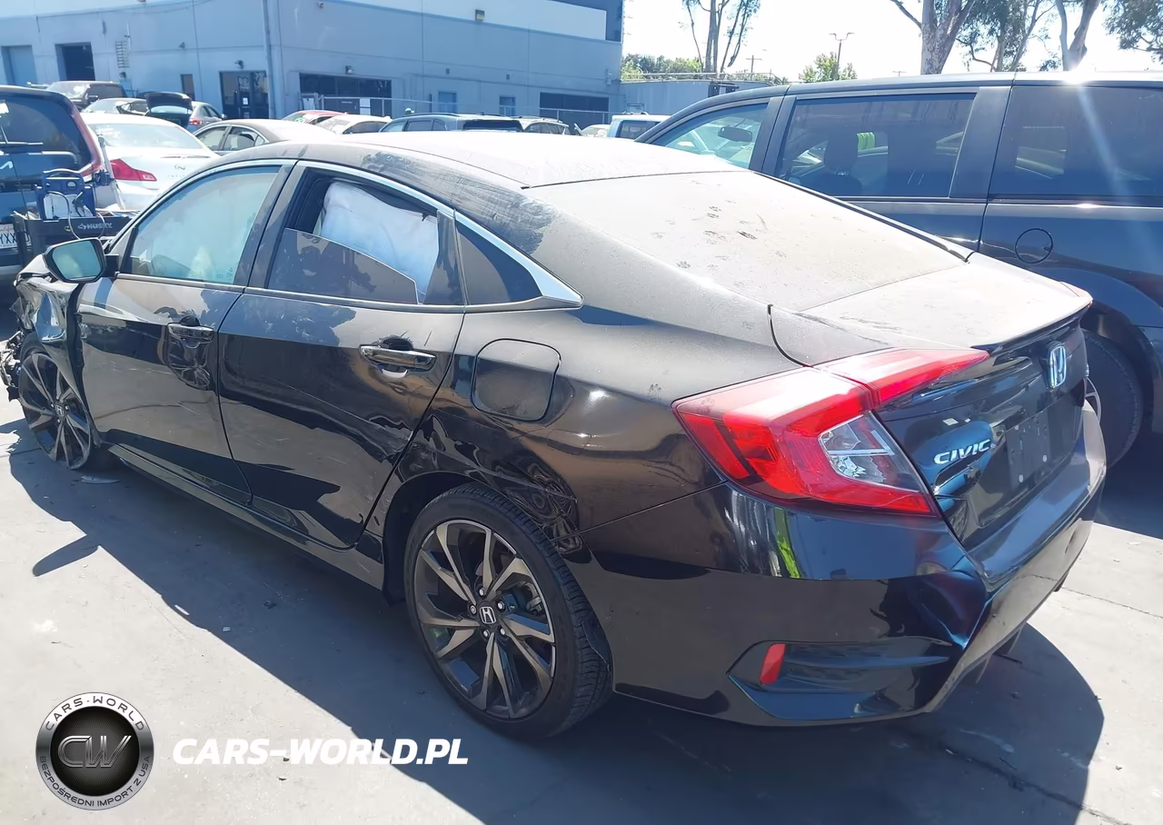 2020 Honda Civic Sport VIN:2HGFC2F89LH535081 - 3