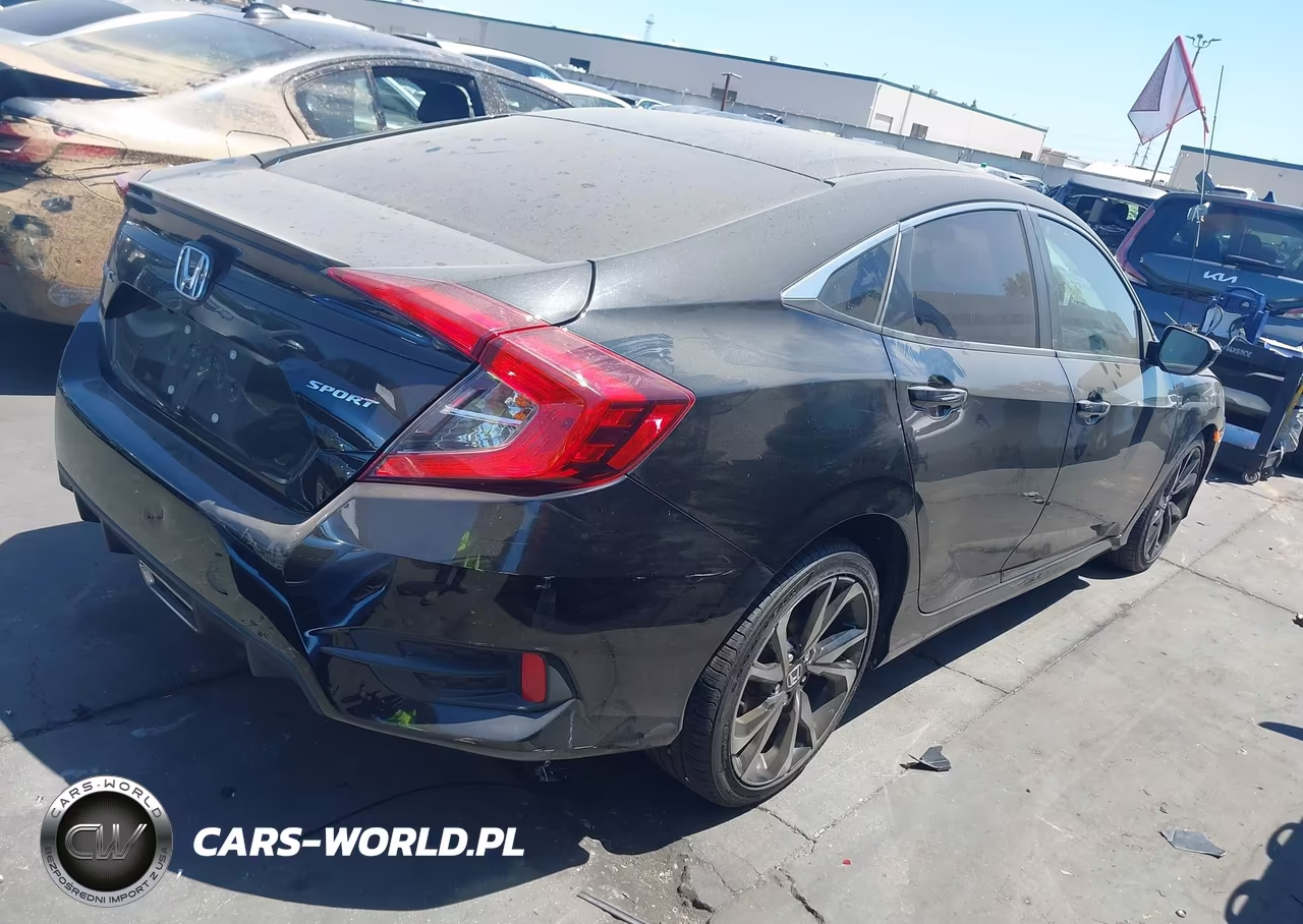 2020 Honda Civic Sport VIN:2HGFC2F89LH535081 - 4