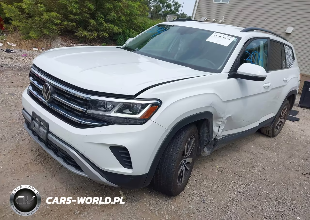 2021 Volkswagen Atlas 2.0T Se VIN:1V2LP2CA4MC608535 - 2