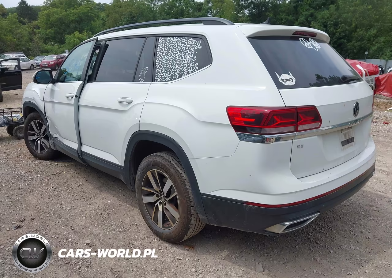2021 Volkswagen Atlas 2.0T Se VIN:1V2LP2CA4MC608535 - 3