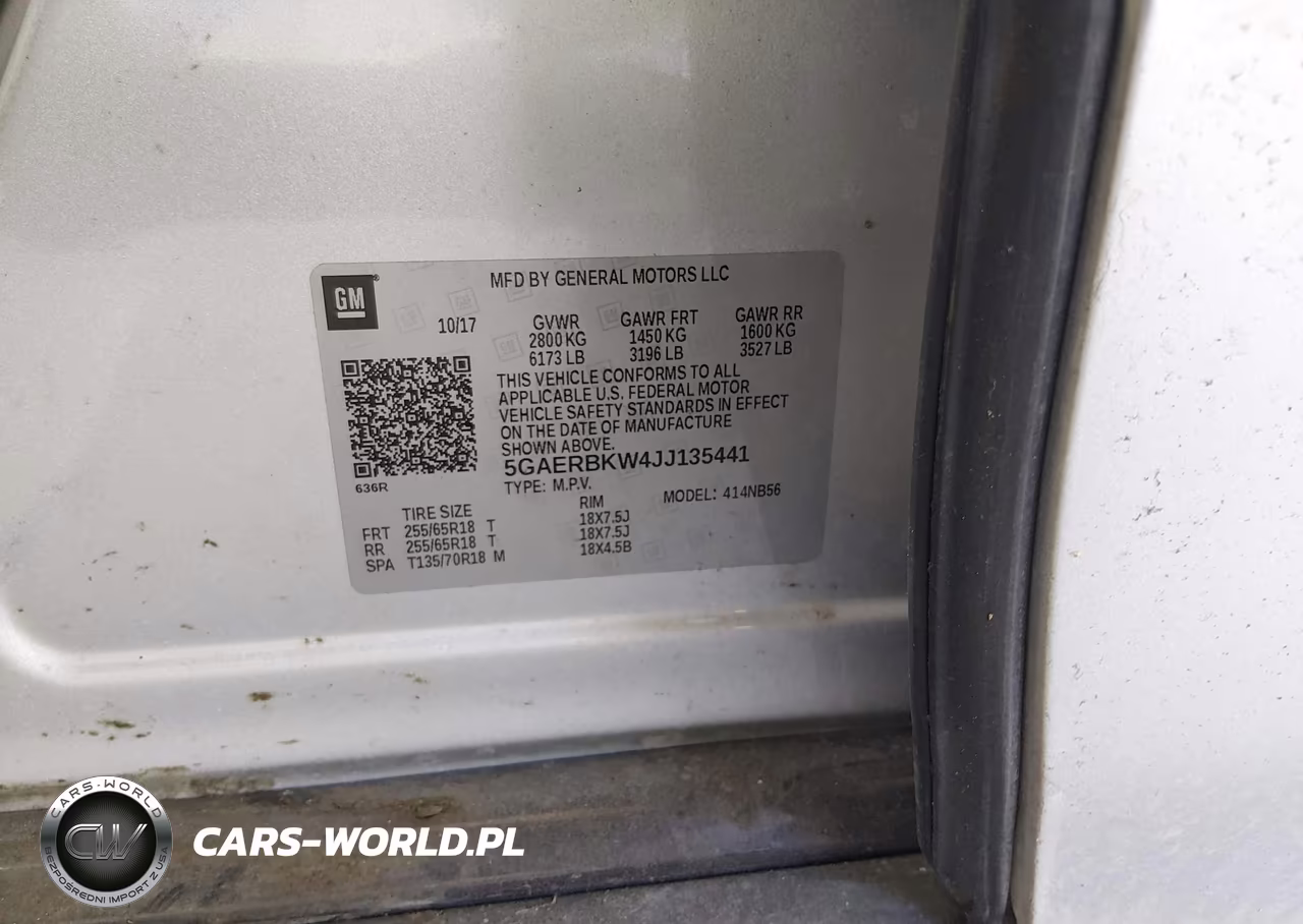2018 Buick Enclave Essence VIN:5GAERBKW4JJ135441 - 9