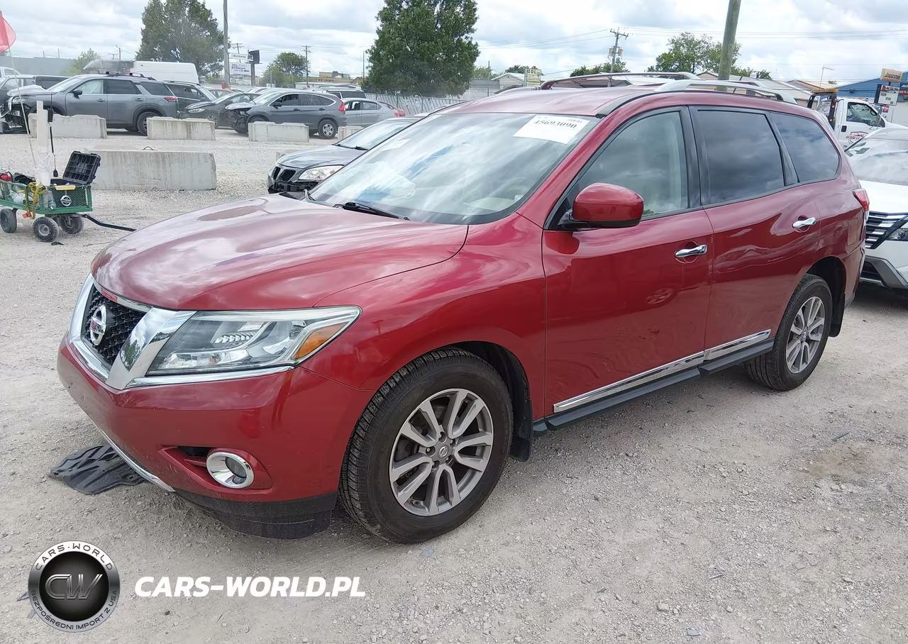 2015 Nissan Pathfinder Sl VIN:5N1AR2MM9FC624935 - 2