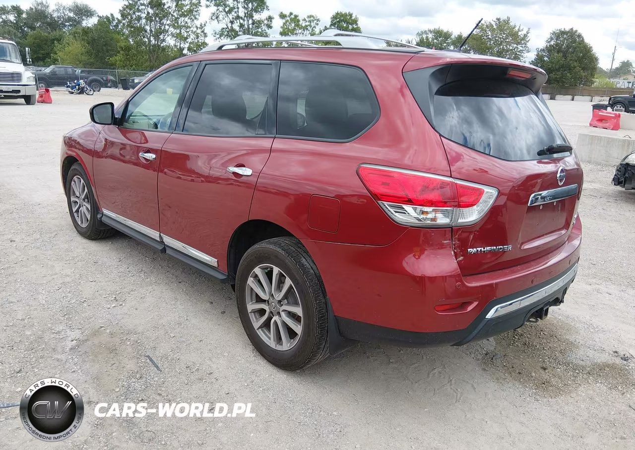 2015 Nissan Pathfinder Sl VIN:5N1AR2MM9FC624935 - 3