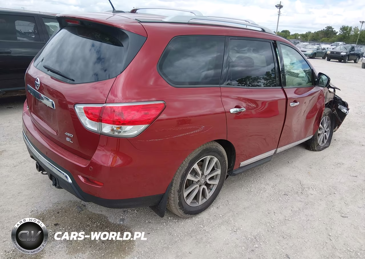 2015 Nissan Pathfinder Sl VIN:5N1AR2MM9FC624935 - 4