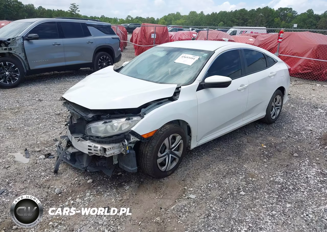 2017 Honda Civic Lx VIN:2HGFC2F57HH510922 - 2