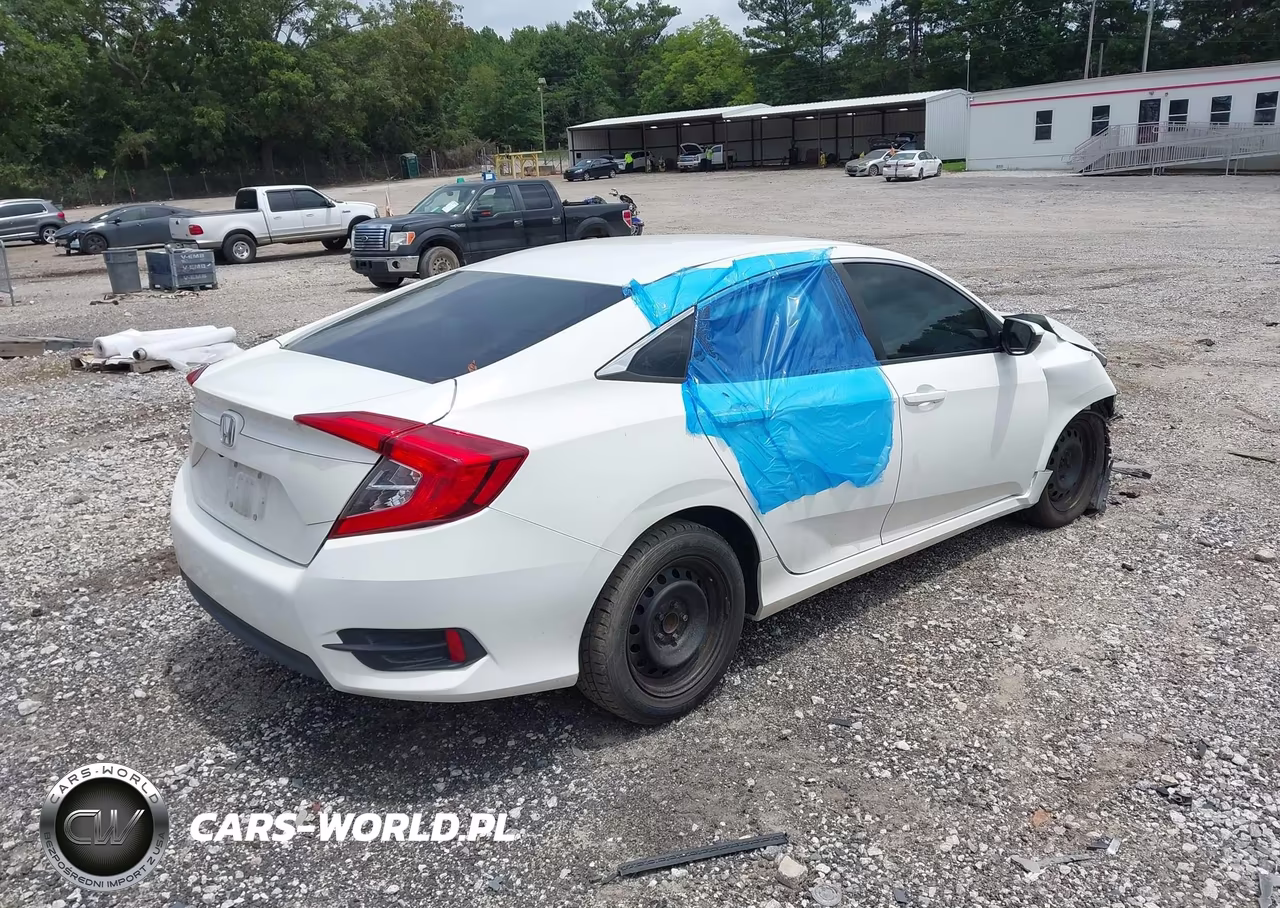 2017 Honda Civic Lx VIN:2HGFC2F57HH510922 - 4