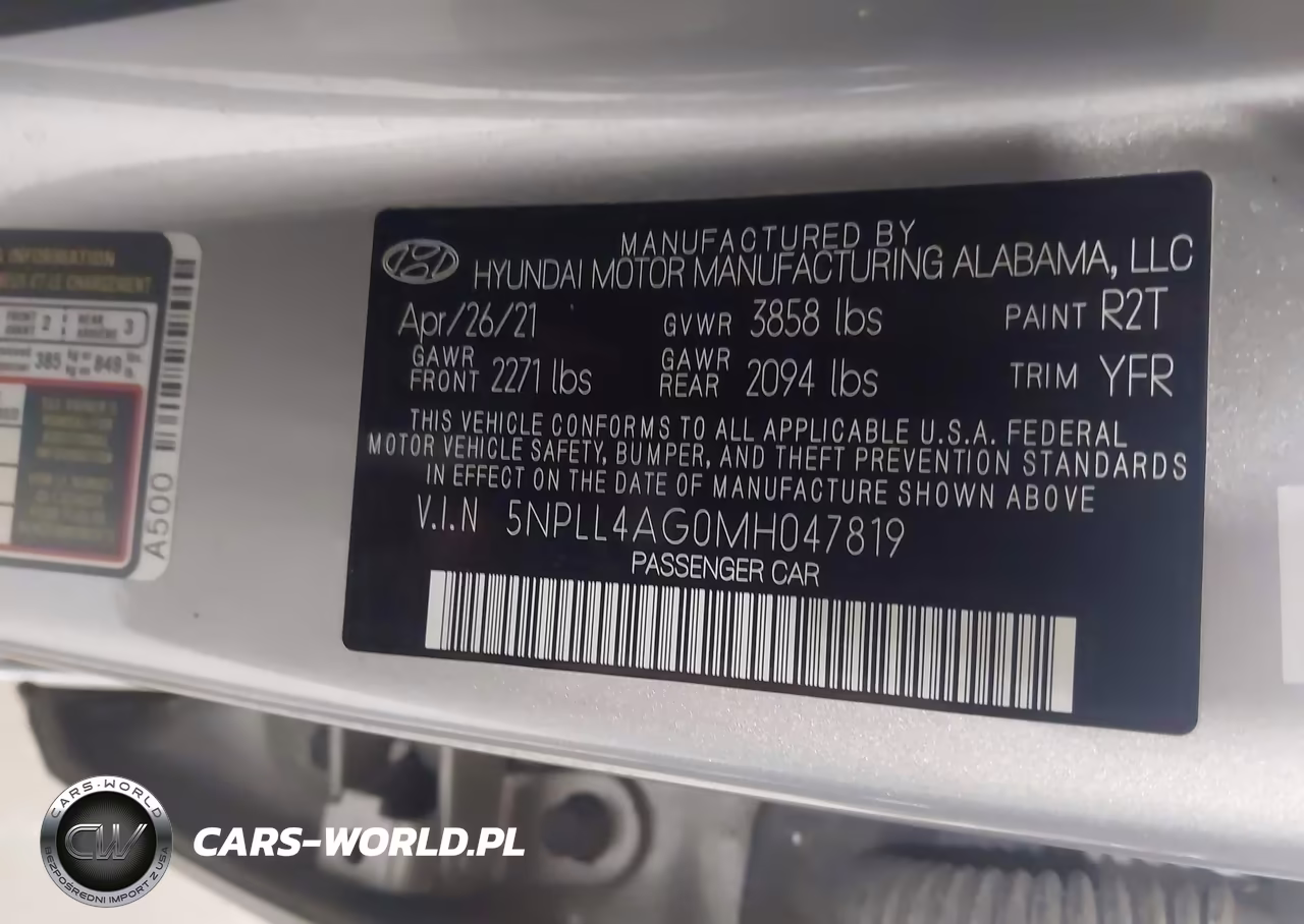 2021 Hyundai Elantra Se VIN:5NPLL4AG0MH047819 - 9