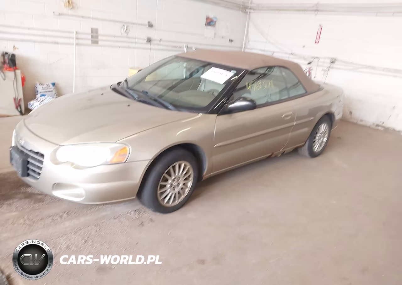2004 Chrysler Sebring Lxi VIN:1C3EL55R54N373811 - 2
