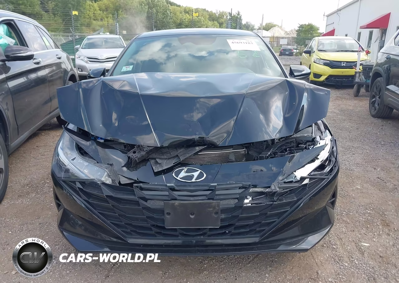 2022 Hyundai Elantra Sel VIN:KMHLM4AG0NU278350 - 12