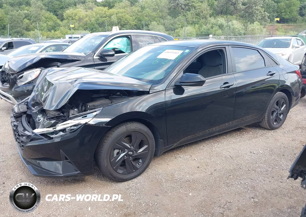 2022 Hyundai Elantra Sel VIN:KMHLM4AG0NU278350 - 2