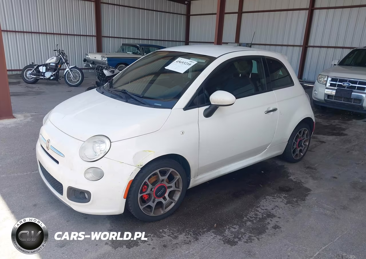 2015 Fiat 500 Sport VIN:3C3CFFBR0FT624858 - 2