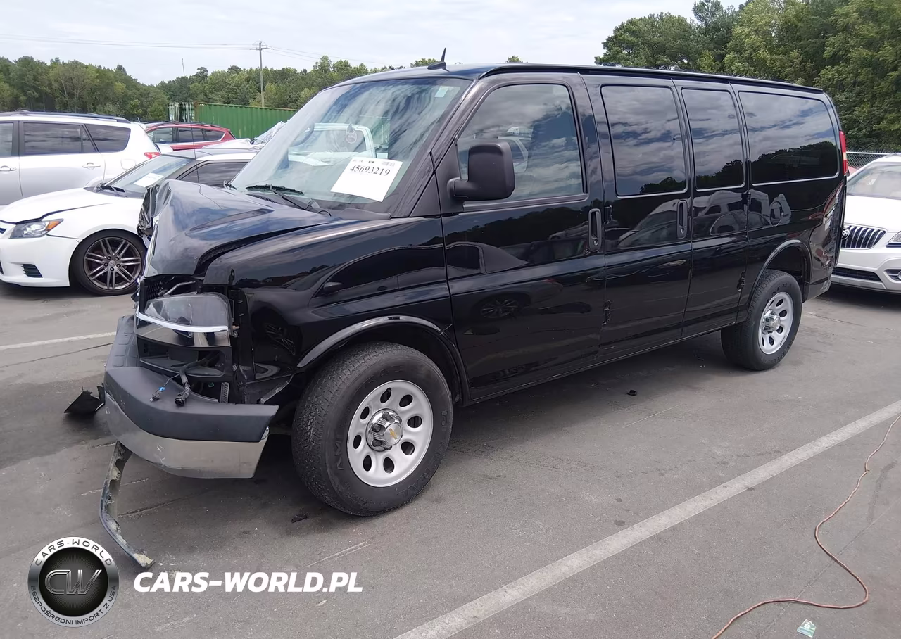 2013 Chevrolet Express 1500 Work Van VIN:1GCSGAFX0D1170969 - 2