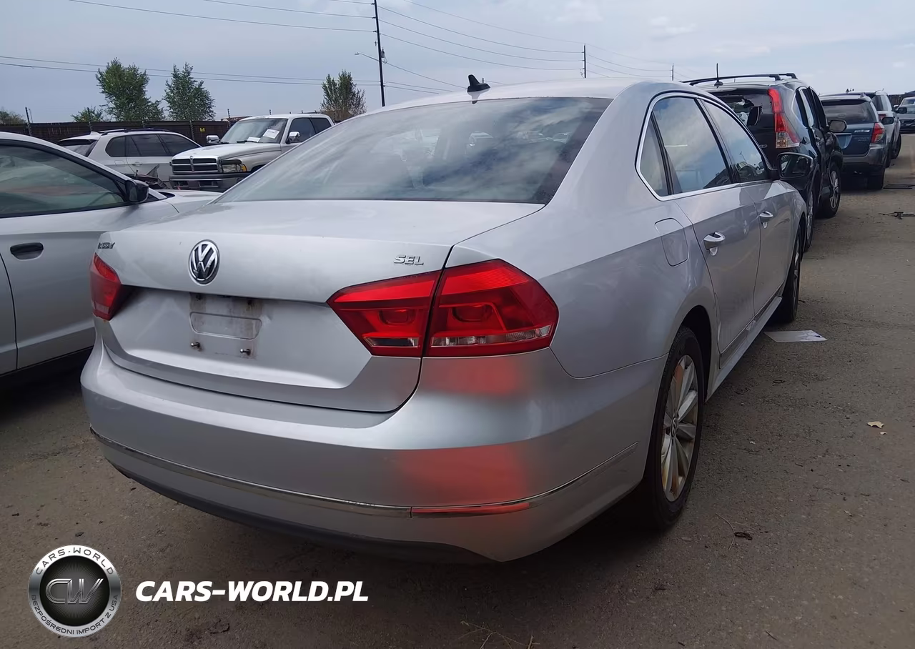 2013 Volkswagen Passat 2.5L Sel VIN:1VWCP7A39DC091555 - 4