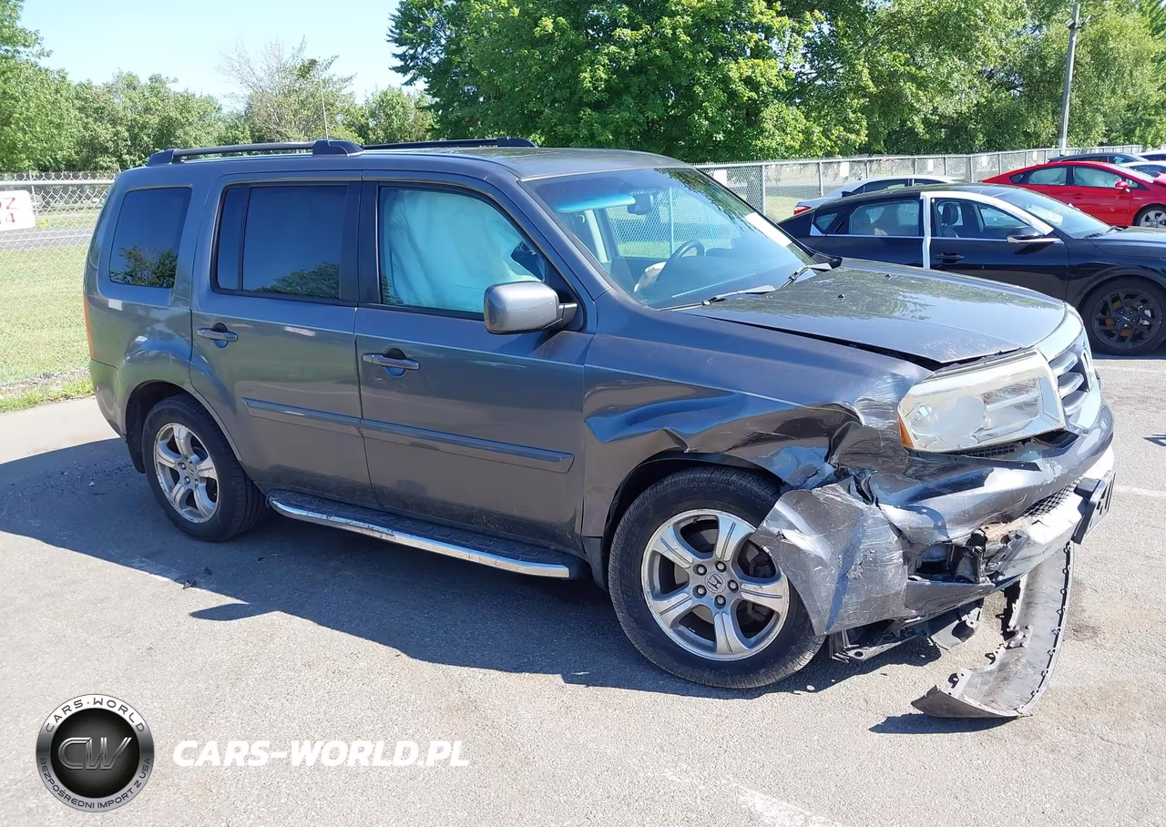 2013 Honda Pilot Ex-L VIN:5FNYF4H65DB018230 - 1