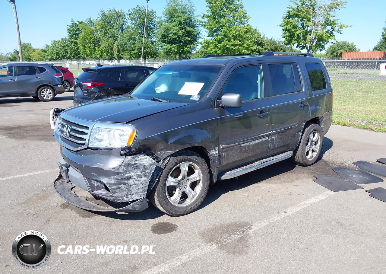 2013 Honda Pilot Ex-L VIN:5FNYF4H65DB018230 - 2