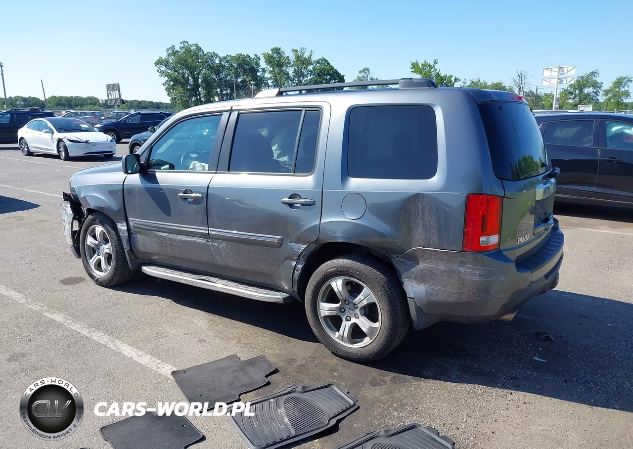 2013 Honda Pilot Ex-L VIN:5FNYF4H65DB018230 - 3