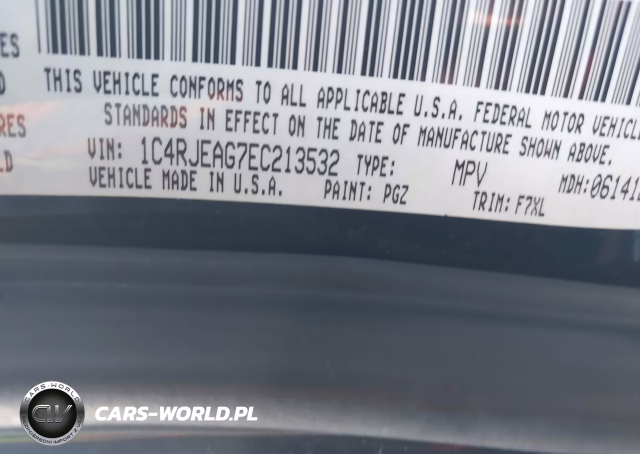 2014 Jeep Grand Cherokee Laredo VIN:1C4RJEAG7EC213532 - 9