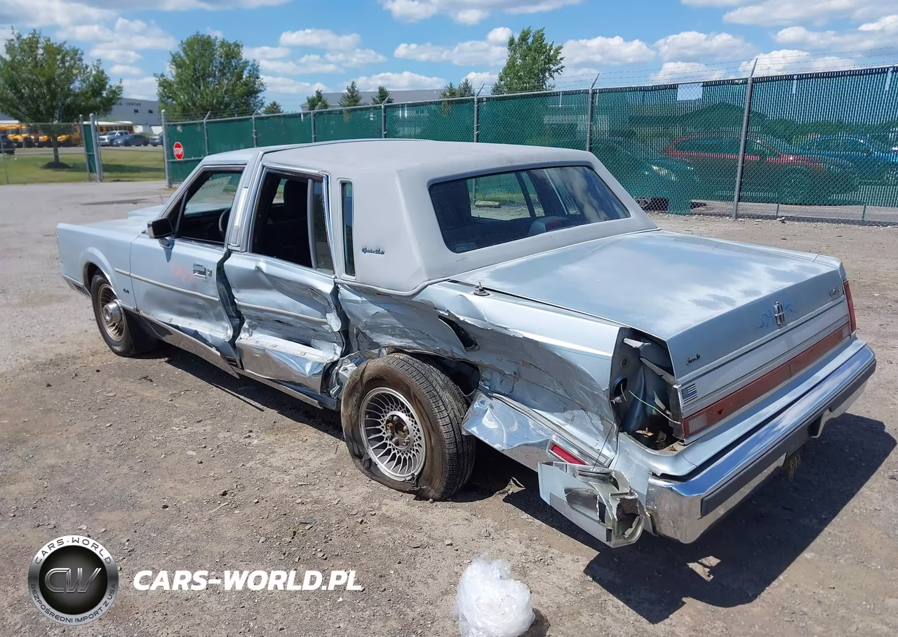 1989 Lincoln Town Car Signature VIN:1LNBM82F2KY636416 - 3