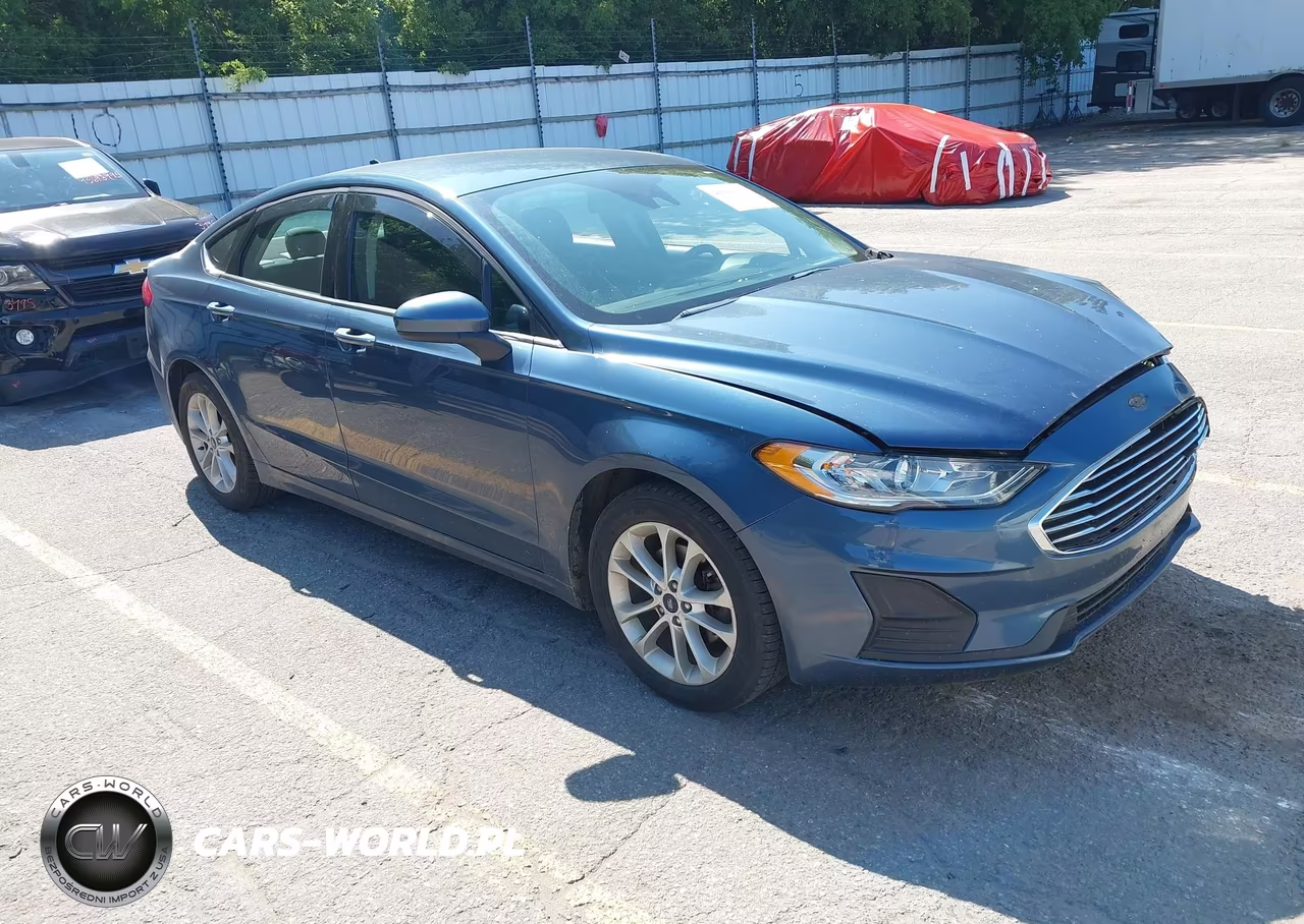 2019 Ford Fusion Se VIN:3FA6P0HD8KR215289 - 1