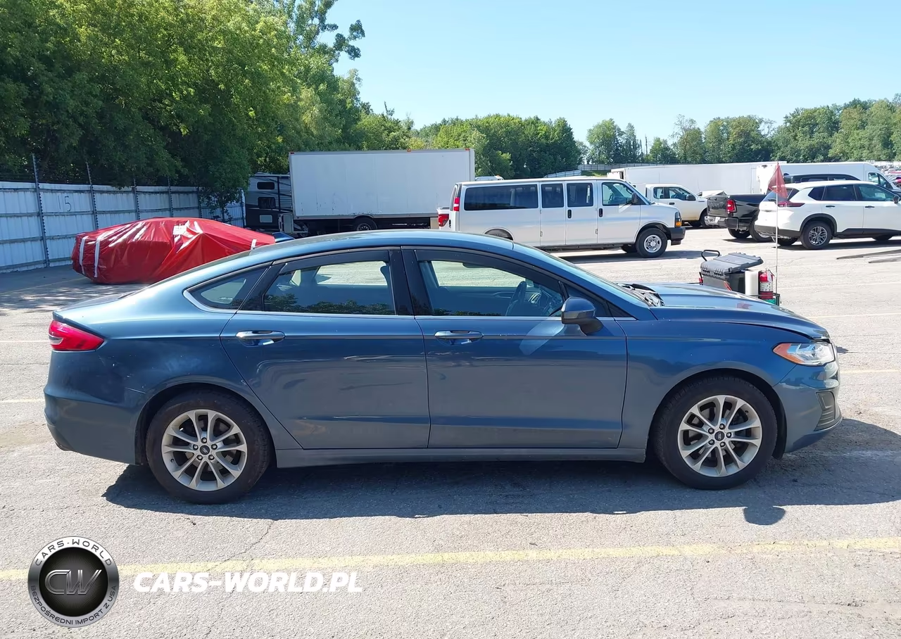 2019 Ford Fusion Se VIN:3FA6P0HD8KR215289 - 13