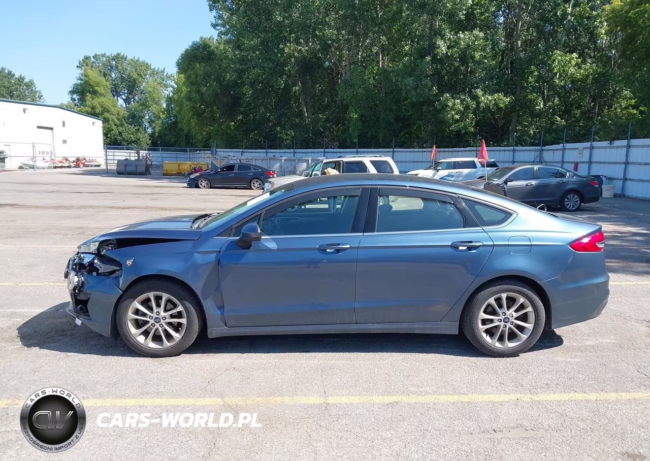 2019 Ford Fusion Se VIN:3FA6P0HD8KR215289 - 14