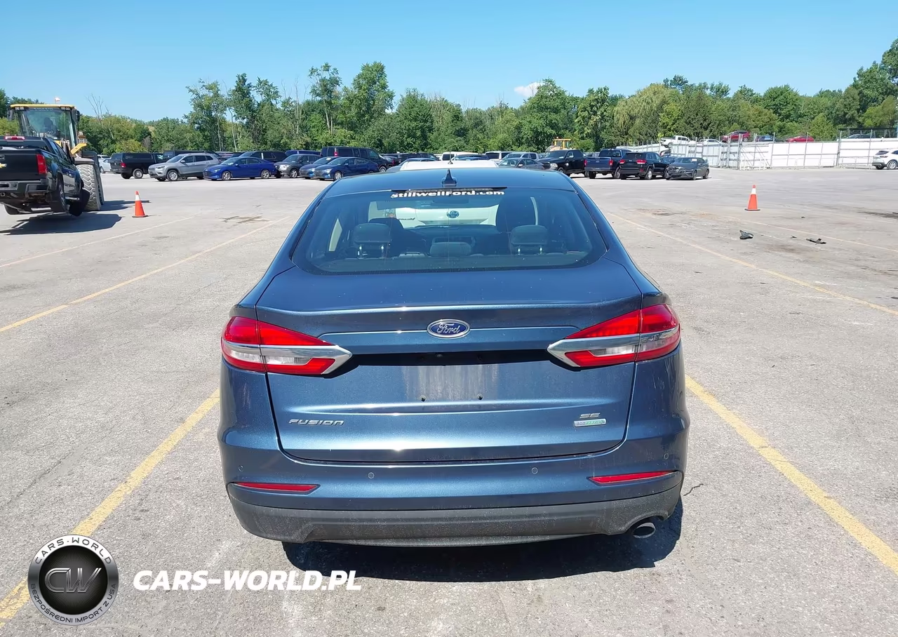2019 Ford Fusion Se VIN:3FA6P0HD8KR215289 - 16